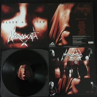 NECRODEATH Black as Pitch LP BLACK [VINYL 12"]